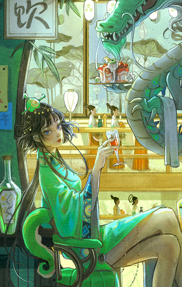 最近的插画合集（图ZMzMxMzE3ODA4） - 商业插画 - 站酷设计师菻七原创素材 - 站酷ZCOOL