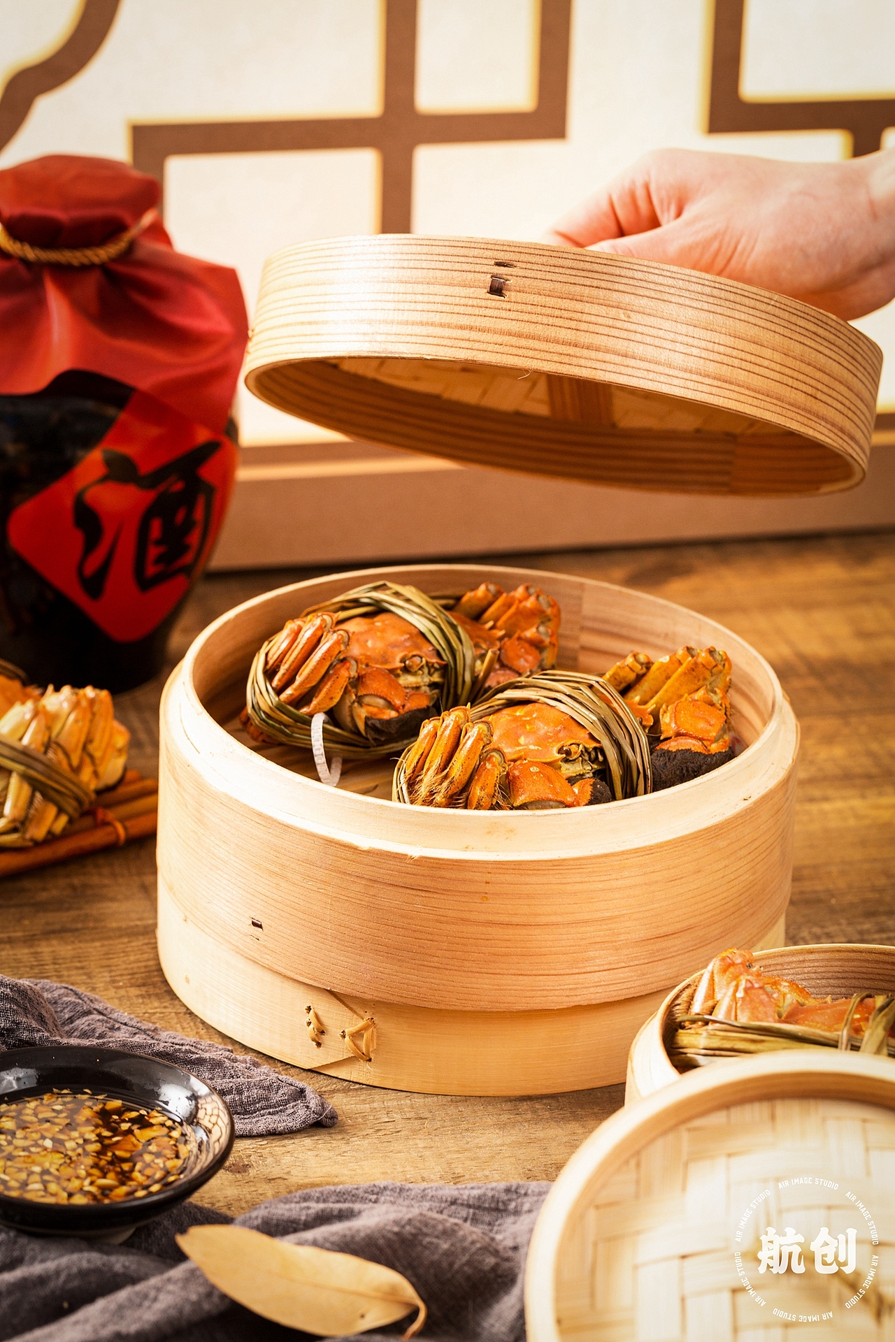 美食拍摄 | 大闸蟹(图ZMzQxMDIxOTg4) - 产品摄影 - 站酷设计师航创商业摄影机构原创素材 - 站酷ZCOOL