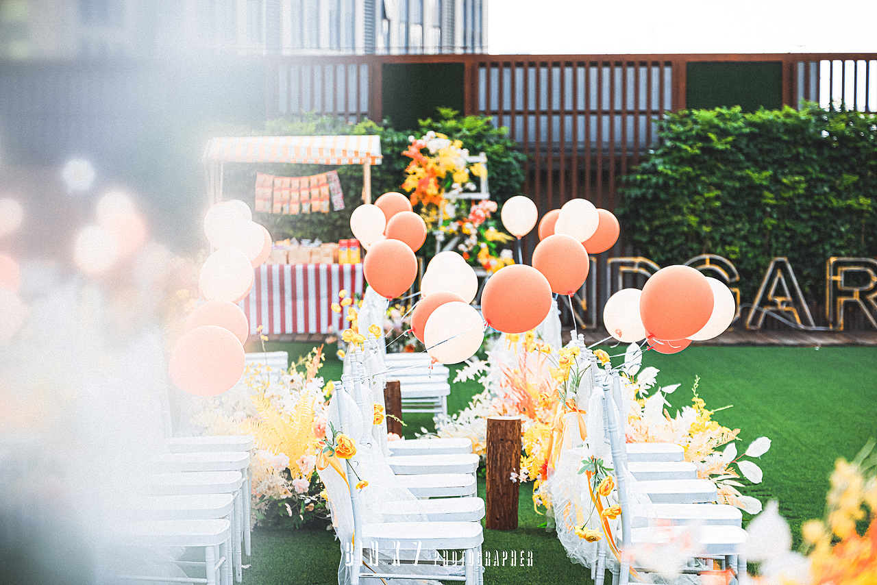 福建福州婚礼跟拍 现场空镜 婚礼布展