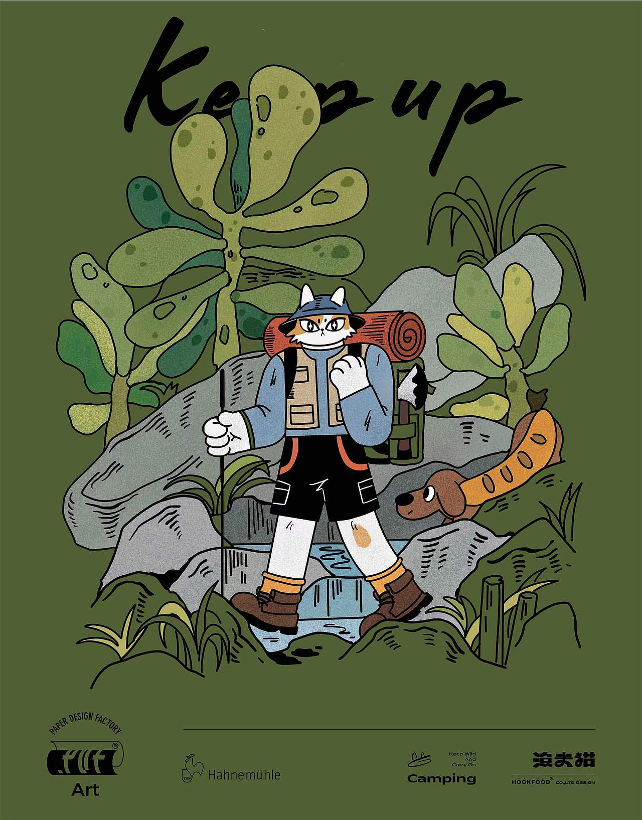 HOOKCAT 系列插画（图ZMzA0MjIwNzcy） - 商业插画 - 站酷设计师水母咪原创素材 - 站酷ZCOOL