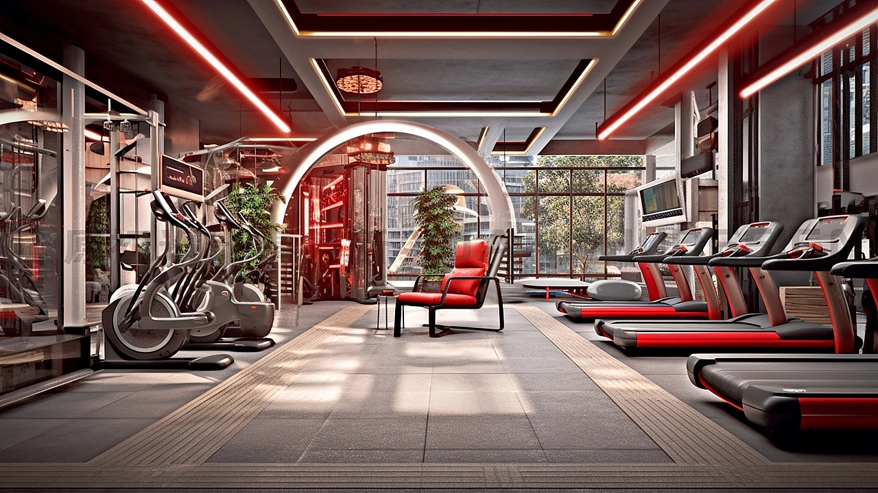 坐标厦门📍店面装修设计｜健身房健身中心瑜伽店（图ZMzYyOTE1ODky） - 商业空间设计 - 站酷设计师葉文濤VictorYeh原创素材 - 站酷ZCOOL