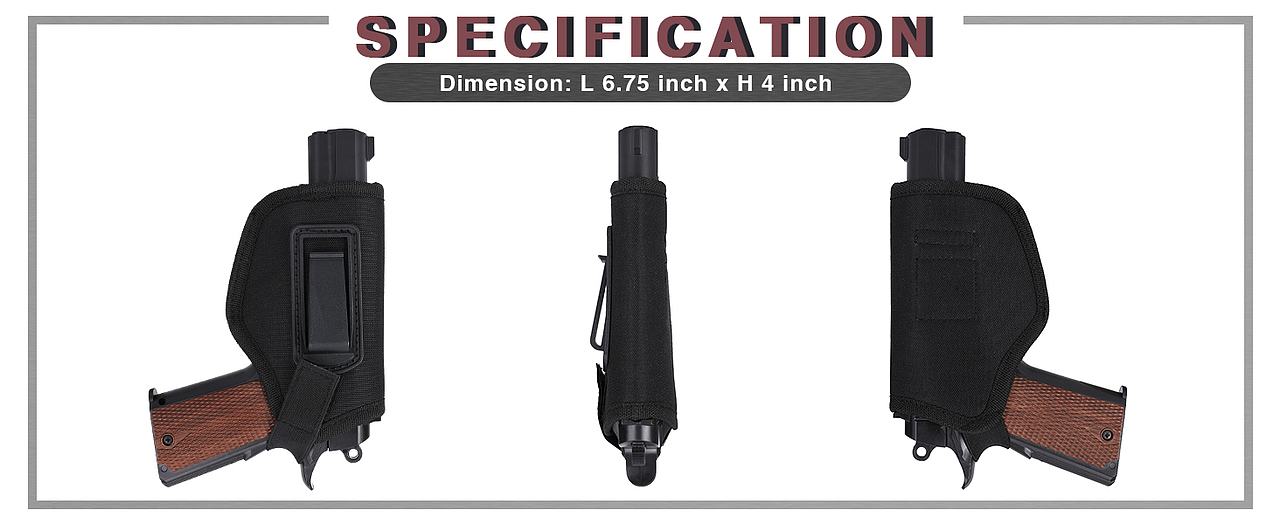 枪套、亚马逊A+页面