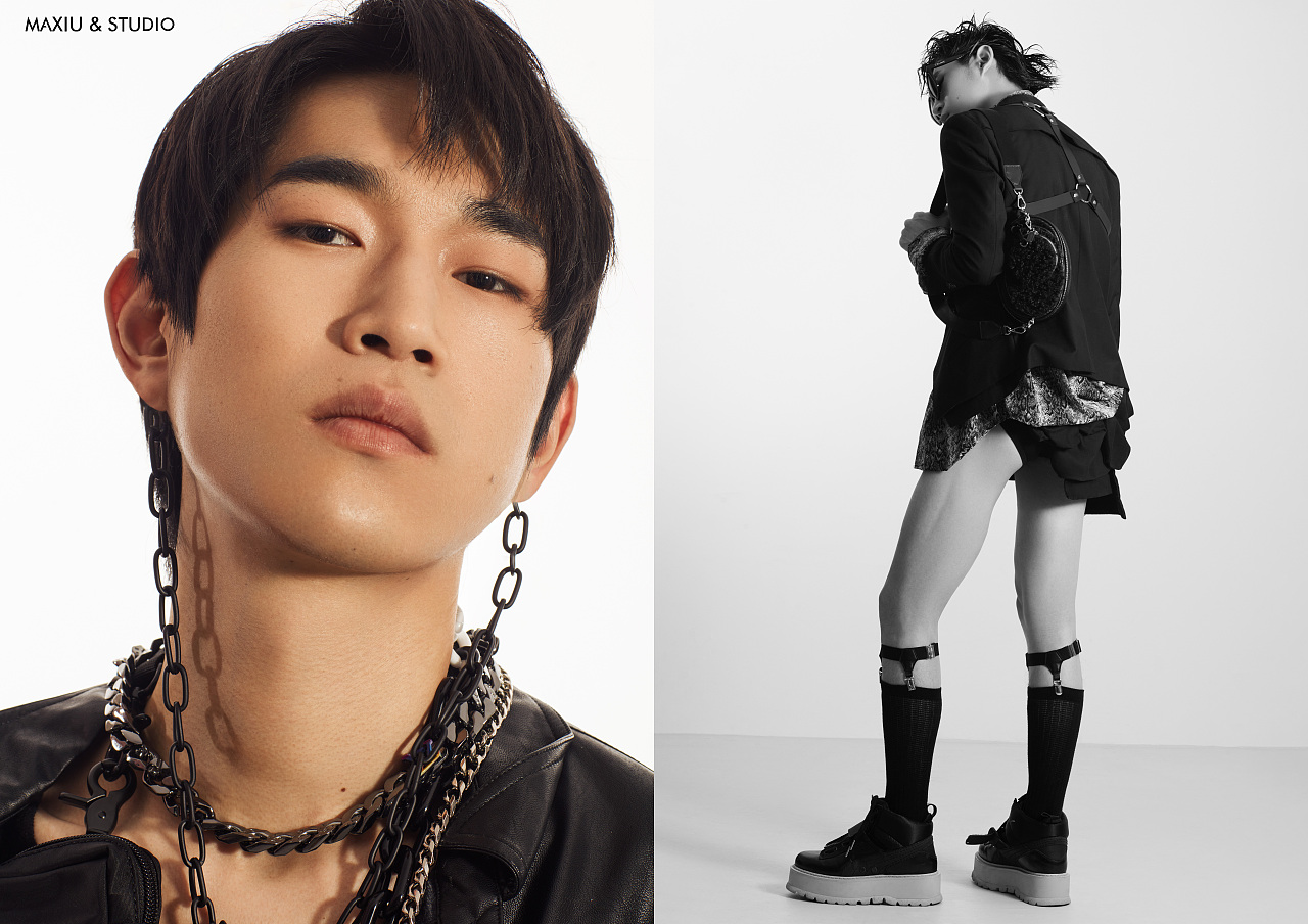 形象片✖️blue and white color