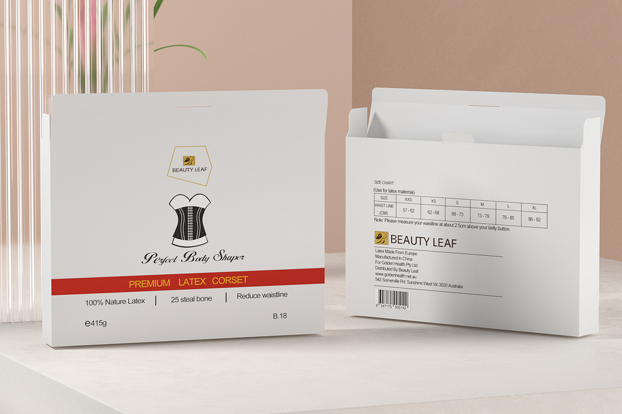 包装盒设计刀线图