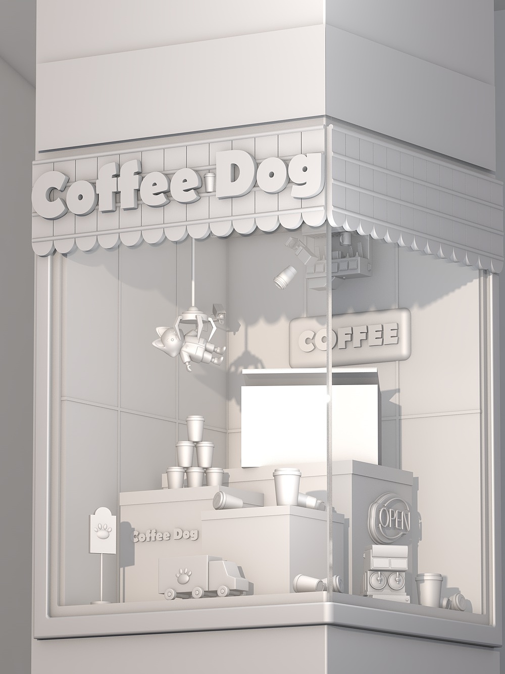 修狗咖啡（圖ZMzQ2NjAyMDMy） - 產(chǎn)品 - 站酷設(shè)計(jì)師GZ426原創(chuàng)素材 - 站酷ZCOOL