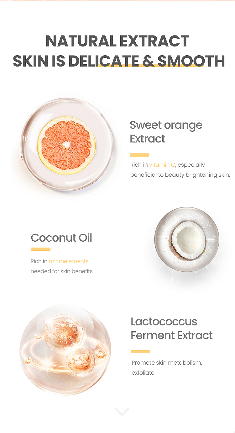 阿里巴巴国际站丨甜橙沐浴露详情页设计