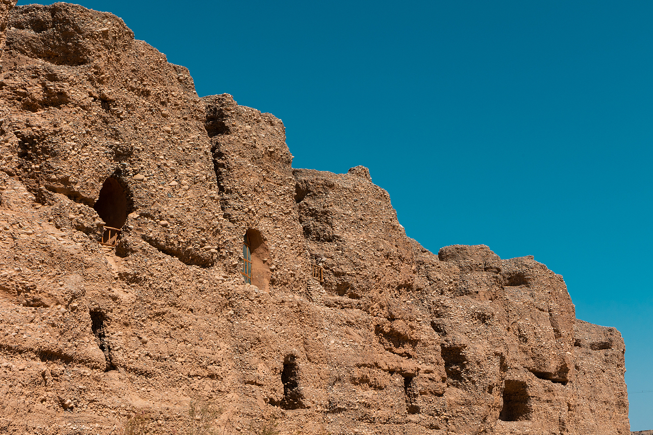 日出下的敦煌西千佛洞/党河峡谷（图ZMzM2MjM3MzI0） - 风光摄影 - 站酷设计师摄影师恩旭原创素材 - 站酷ZCOOL