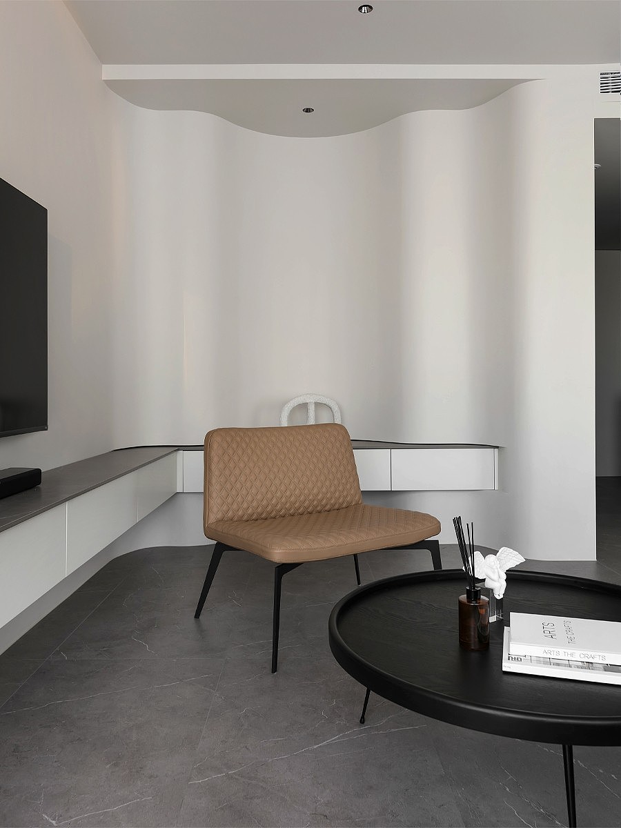 客厅无直角，玻璃房卫浴，充满艺术格调（图ZMzIwMzQzMjcy） - 家装设计 - 站酷设计师小鱼儿1997原创素材 - 站酷ZCOOL