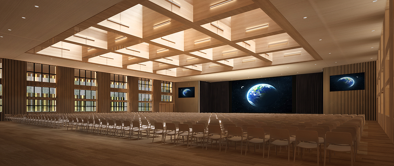 空间效果图打卡|鹤山职院