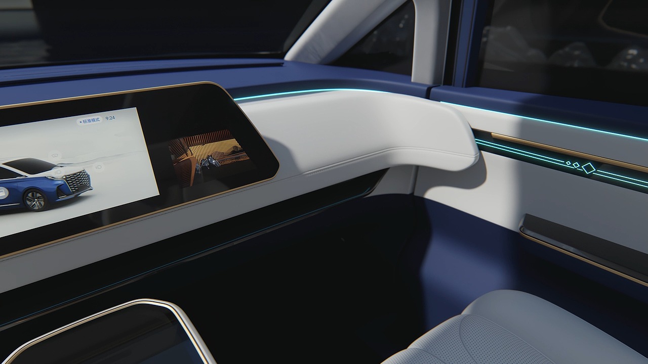 江淮概念车RF-M | CG与国风的美学碰撞（图ZMzM4MTU3NDE2） - 机械/交通 - 站酷设计师果合原创素材 - 站酷ZCOOL