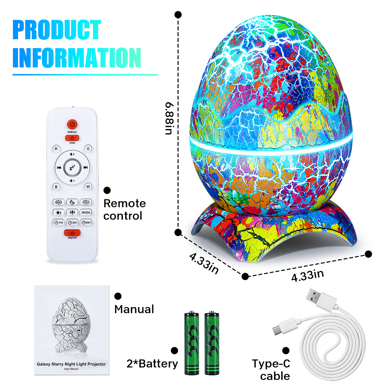 极光投影灯,亚马逊主图,A+