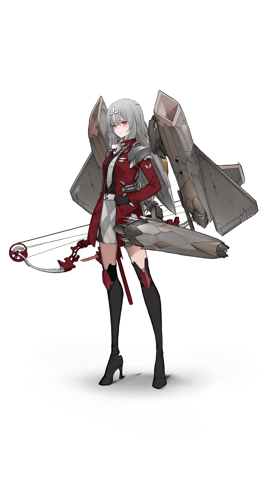 动漫人物立绘角色设计绘画参考素材