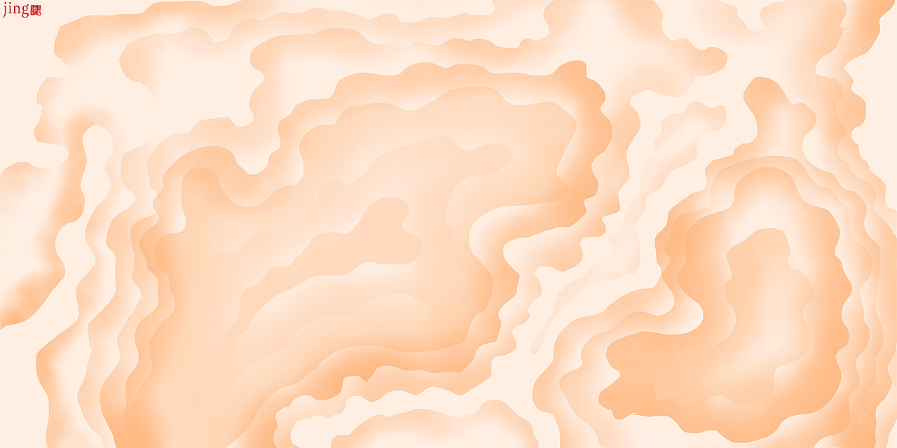 35幅简约横幅壁纸插画 横幅背景图