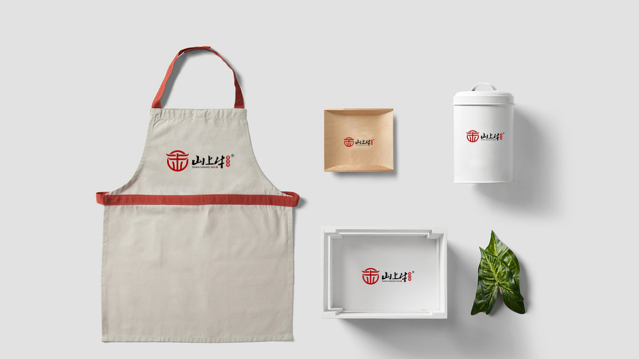 山上牛 - 餐饮品牌VI设计（图ZMzE2OTA4OTA0） - 品牌 - 站酷设计师九划品牌设计原创素材 - 站酷ZCOOL