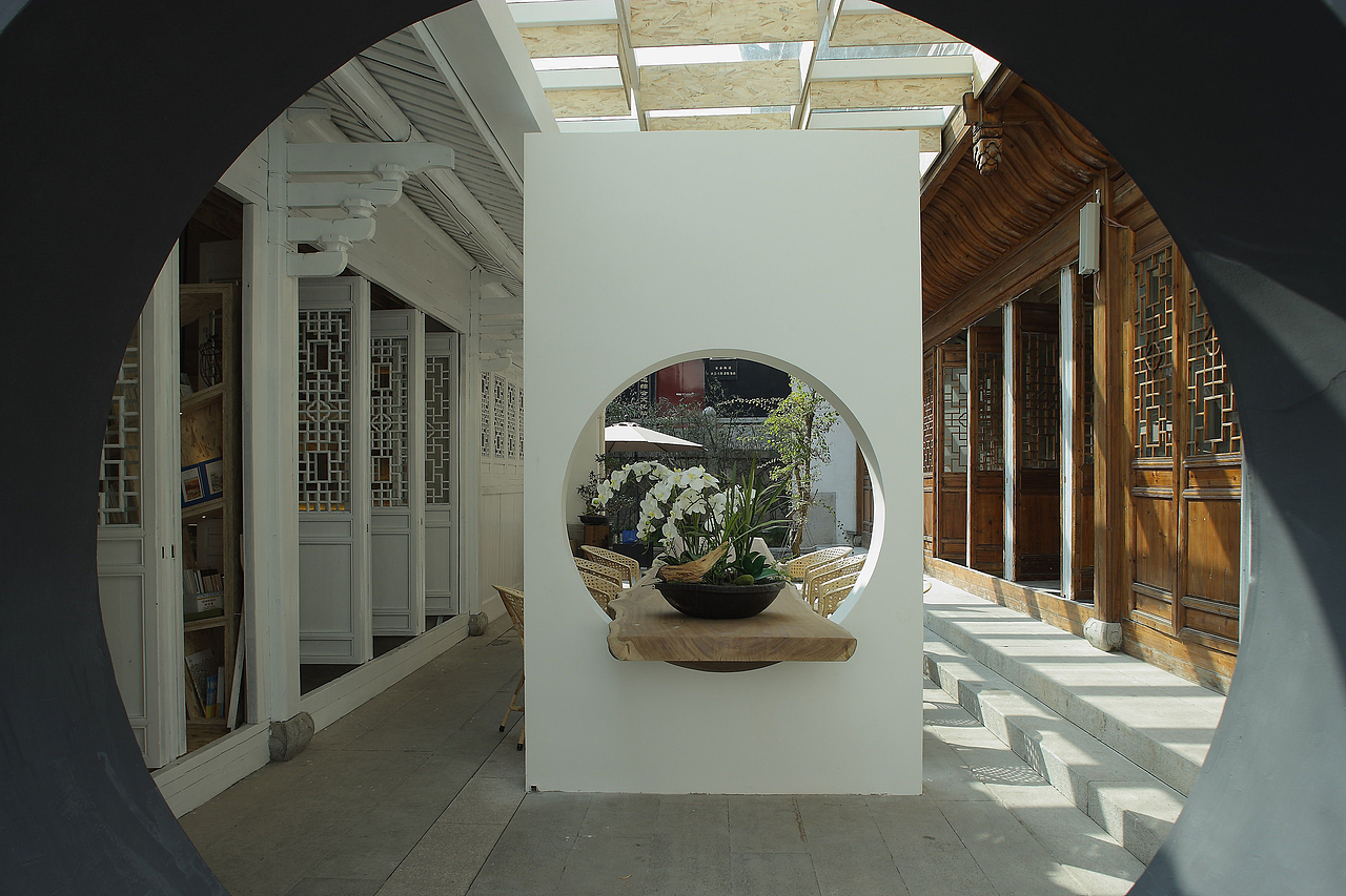 古风书店装修设计