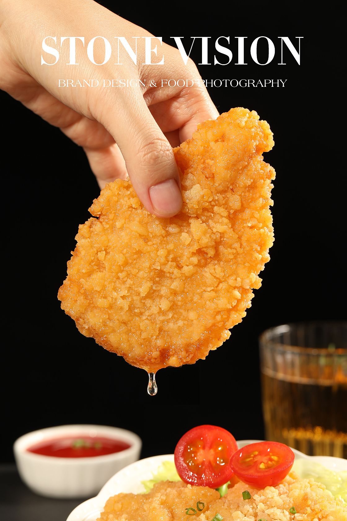 2020年 5月 美食摄影 暗调鸡排电商拍摄