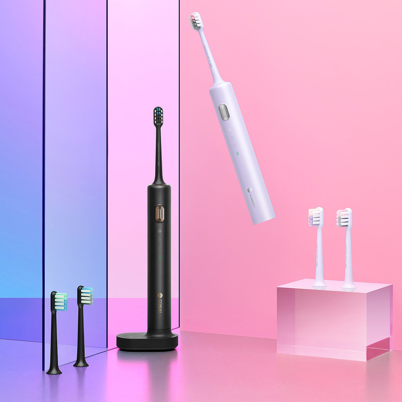 貝醫(yī)生電動(dòng)牙刷三劍客（圖ZMzMxNTM5NTEy） - 產(chǎn)品攝影 - 站酷設(shè)計(jì)師銳色攝影原創(chuàng)素材 - 站酷ZCOOL