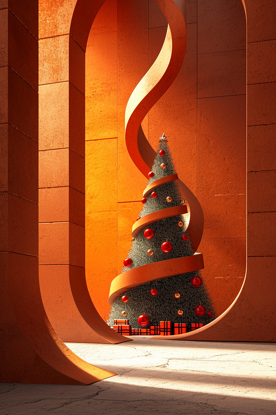 虚拟海报 | 圣诞节海报（图ZMzU4MTAzNDM2） - AI作品 - 站酷设计师YIIIJIIIE原创素材 - 站酷ZCOOL