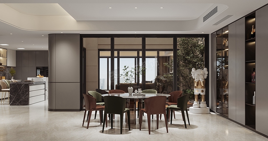 重庆万科十七英里装修案例,现代简约底跃户型设计图（图ZMjk3NTM3OTI4） - 家装设计 - 站酷设计师天古装饰设计师T原创素材 - 站酷ZCOOL