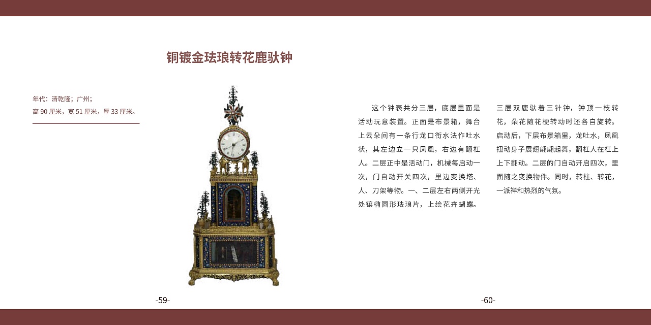 《故宫文物秘记》交互式电子书排版设计