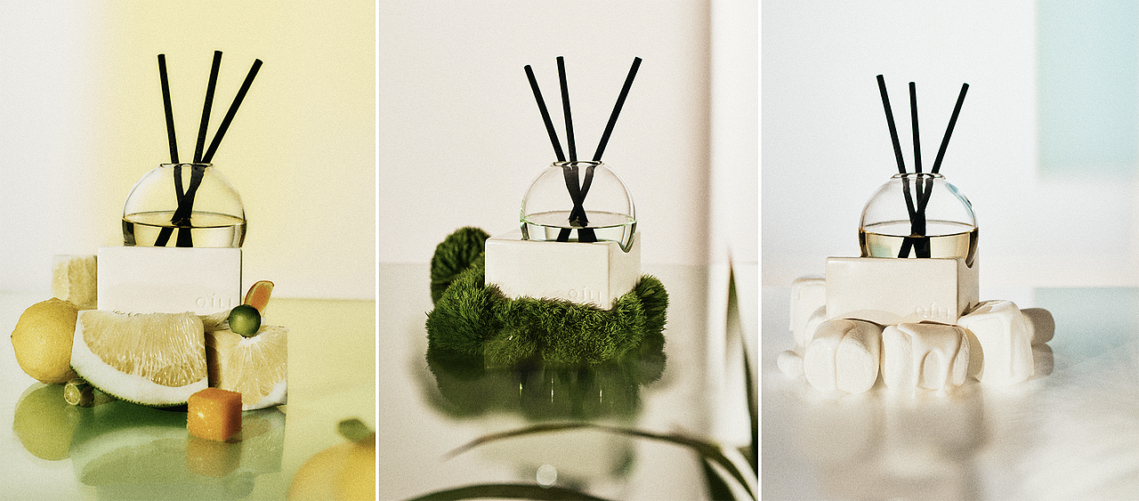 REED DIFFUSER — QíLI（图ZMzYzMjcxMDgw） - 包装 - 站酷设计师草没味啊原创素材 - 站酷ZCOOL