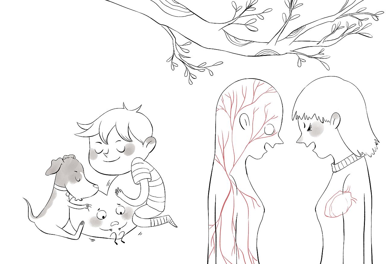 《为什么人们老是吵架》| 儿童插画绘本（图ZMzI2NTExNTI0） - 绘本 - 站酷设计师Keni_T原创素材 - 站酷ZCOOL