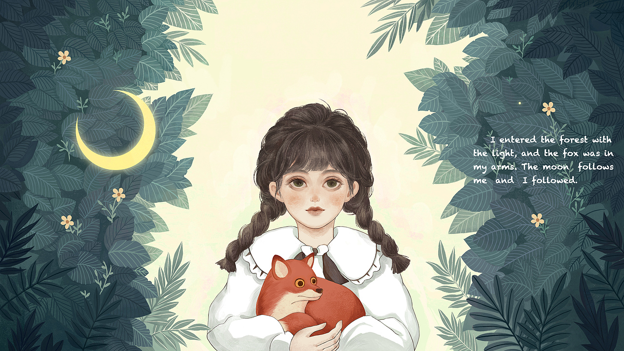 鹿又西|插画年终总结2022