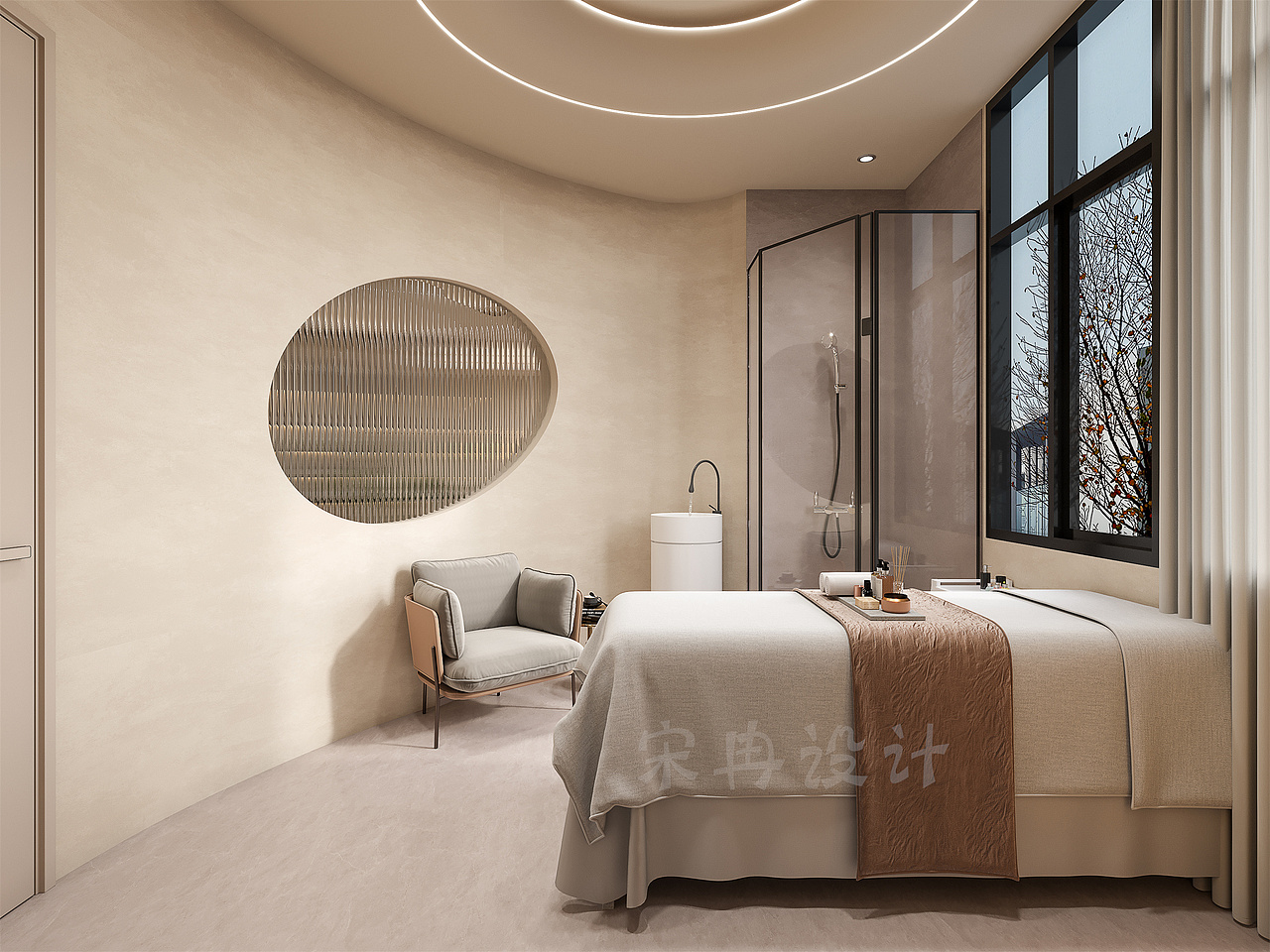 美容院设计（图ZMzU0OTUyMzA0） - 商业空间设计 - 站酷设计师SR18110959558原创素材 - 站酷ZCOOL