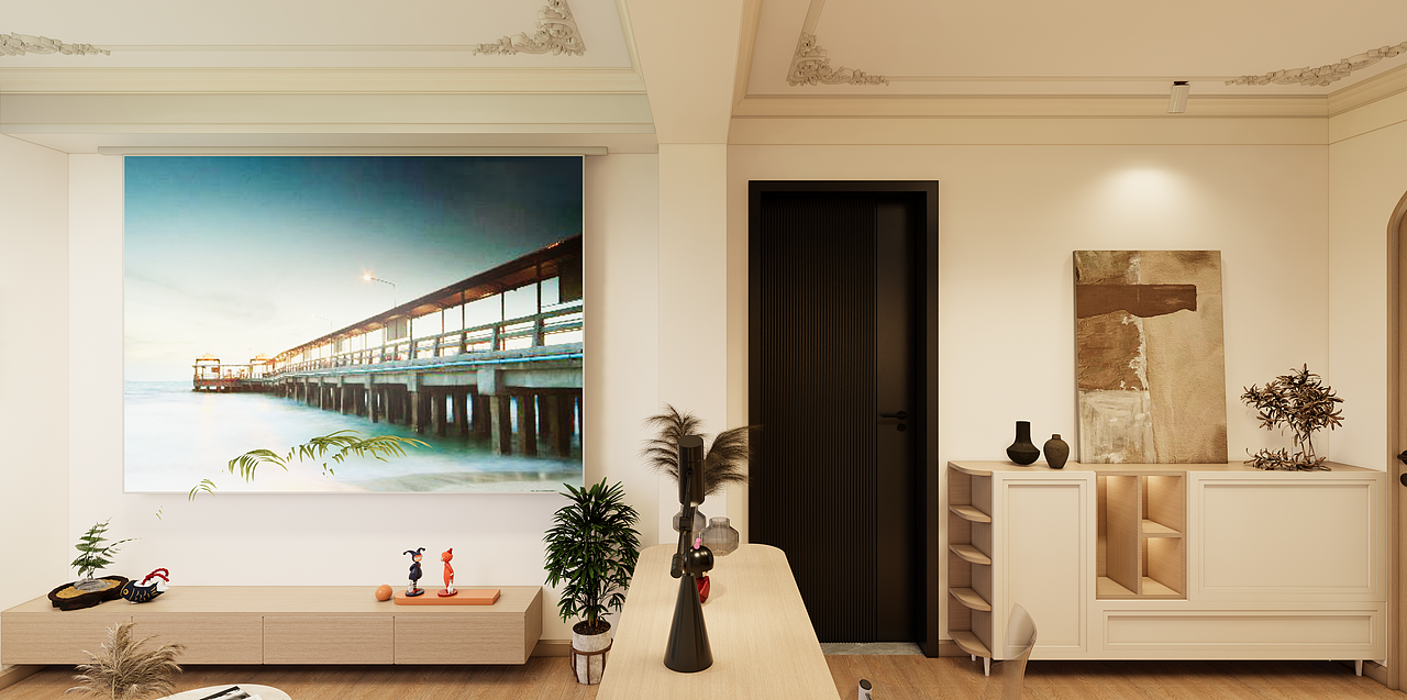 青岛长沙路小户型私宅设计