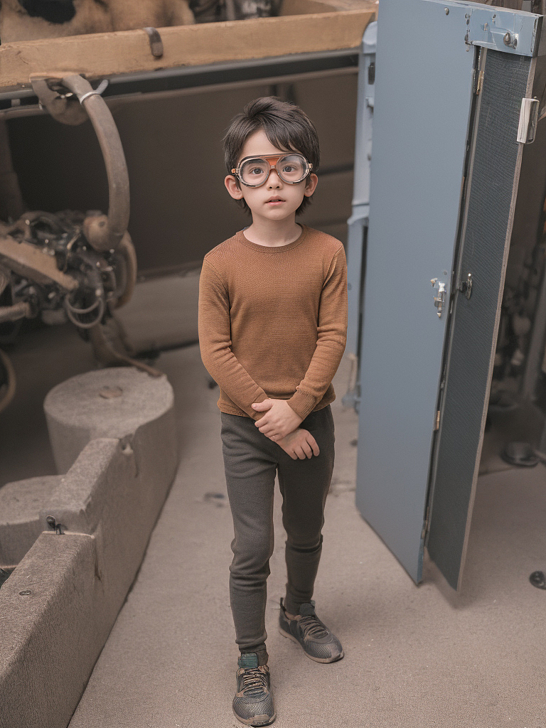 AI绘画 电商应用 机械风 小男孩儿 SD+lora (8)（图ZMzUyMTI5MTY0） - 电商 - 站酷设计师百琪原创素材 - 站酷ZCOOL