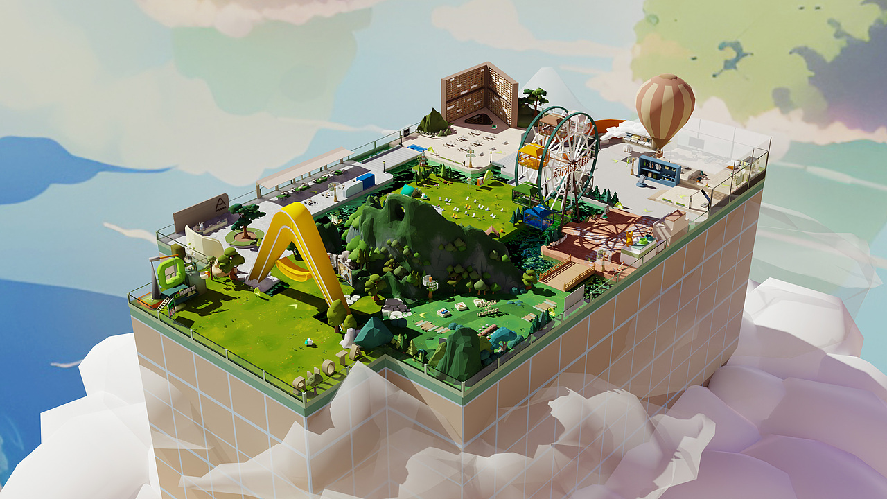 亚朵云村虚拟空间全景