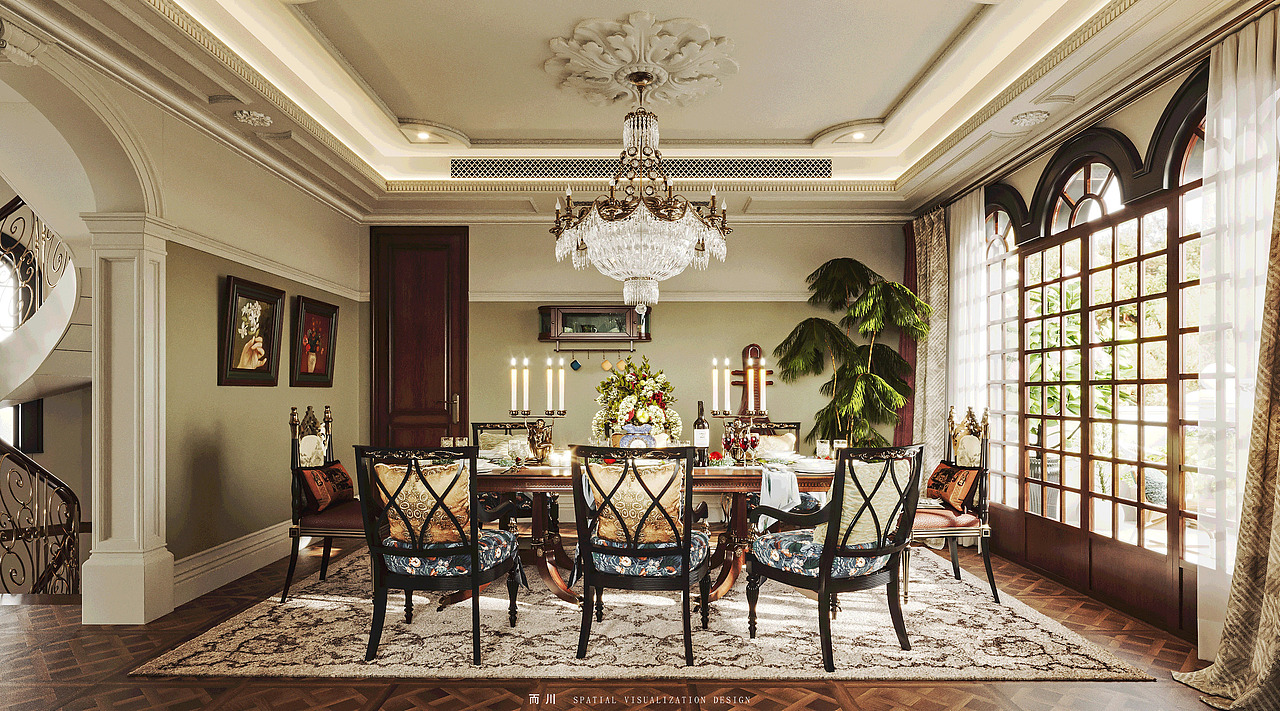 美式复古（贰） 丨 而川视觉（图ZMzM2NjgyNzI4） - 家装设计 - 站酷设计师而川视觉原创素材 - 站酷ZCOOL