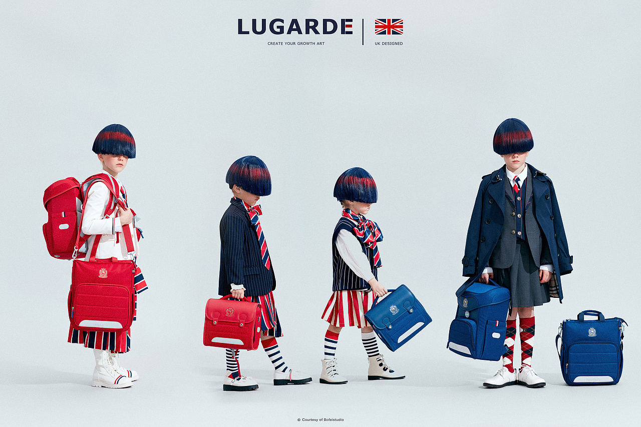 儿童书包拍摄| Lugarde 21 New Collection电商拍摄