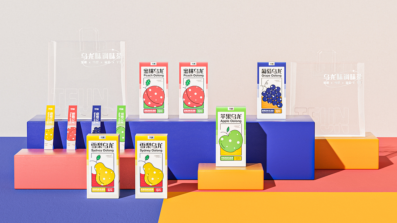 水果乌龙茶包装