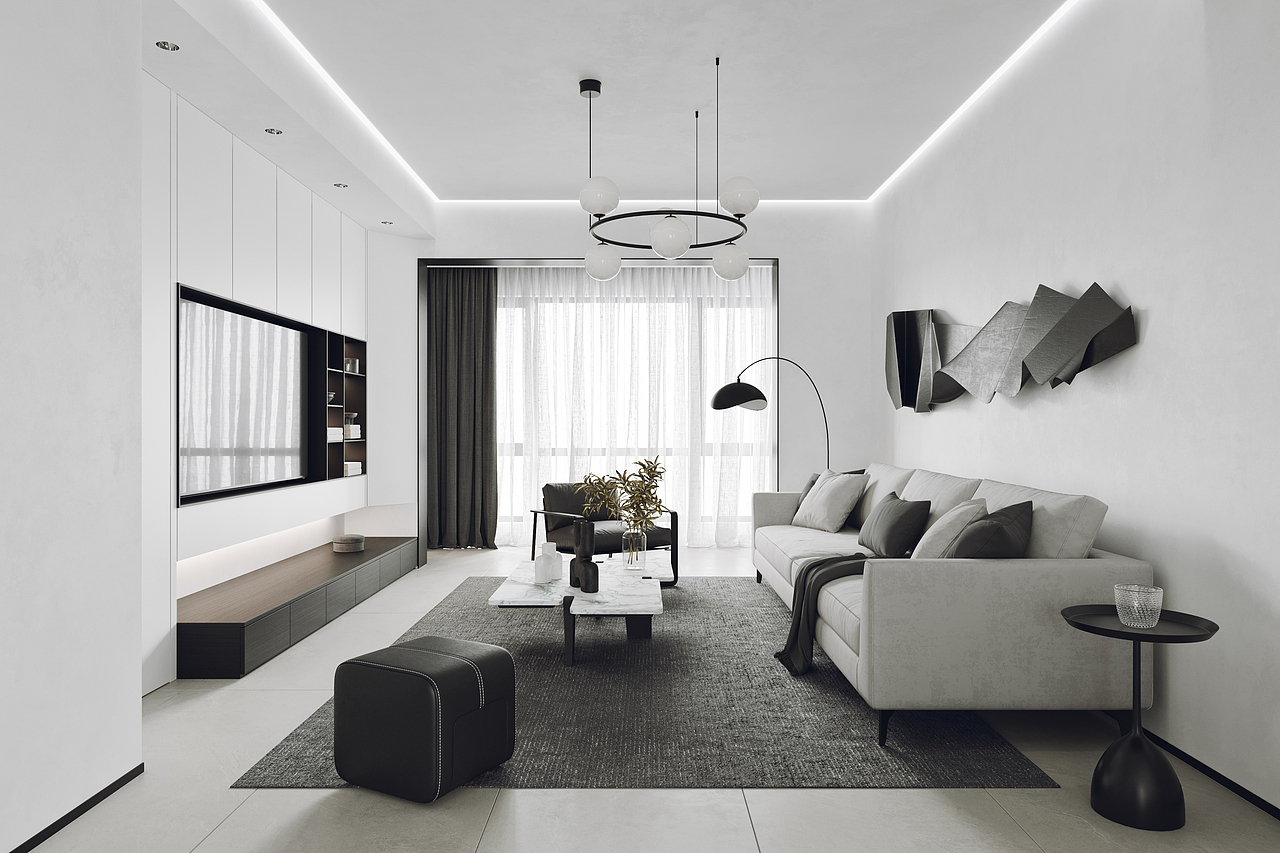 璀璨的终点是黑白 