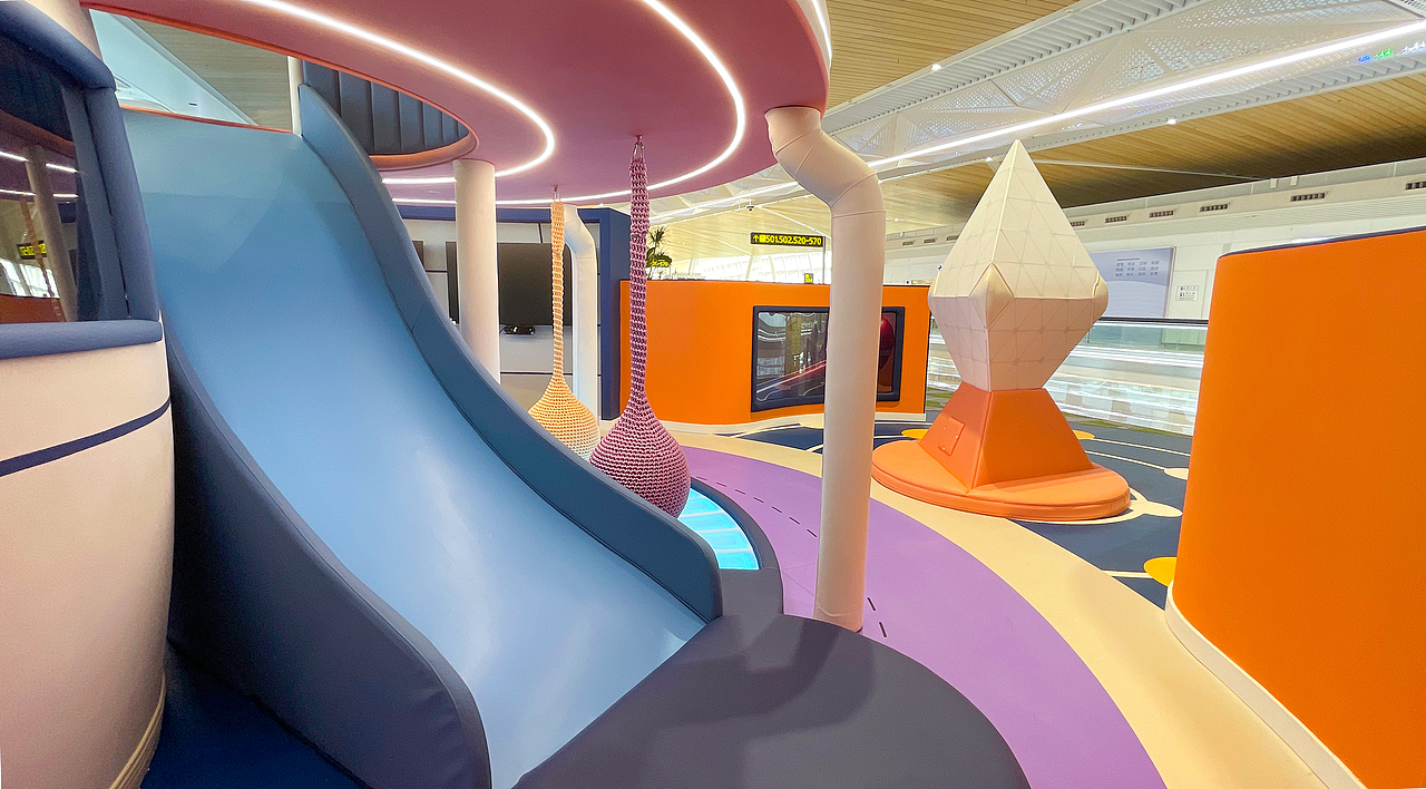 开往快乐星球的航班,深圳机场卫星厅儿童乐园的设计