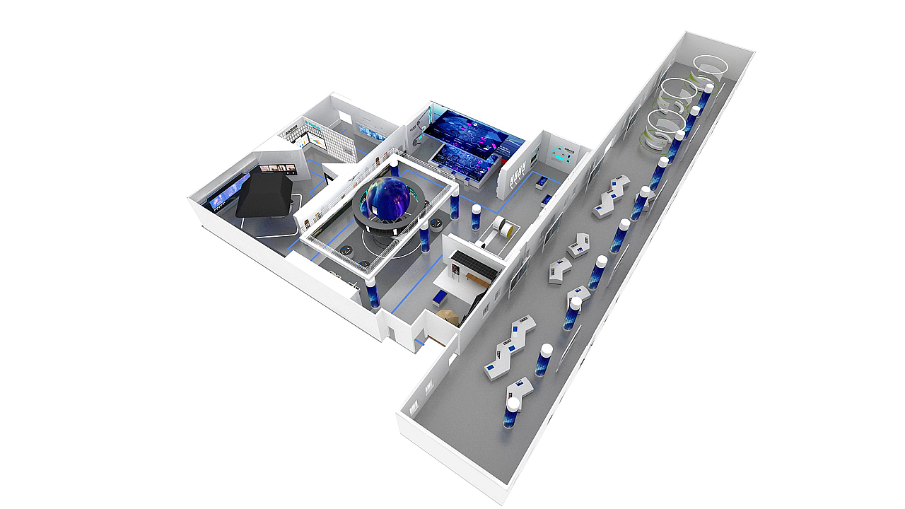 汉能798企业展厅设计（图ZMzI3NTA2MTAw） - 其他三维 - 站酷设计师pepper1110原创素材 - 站酷ZCOOL