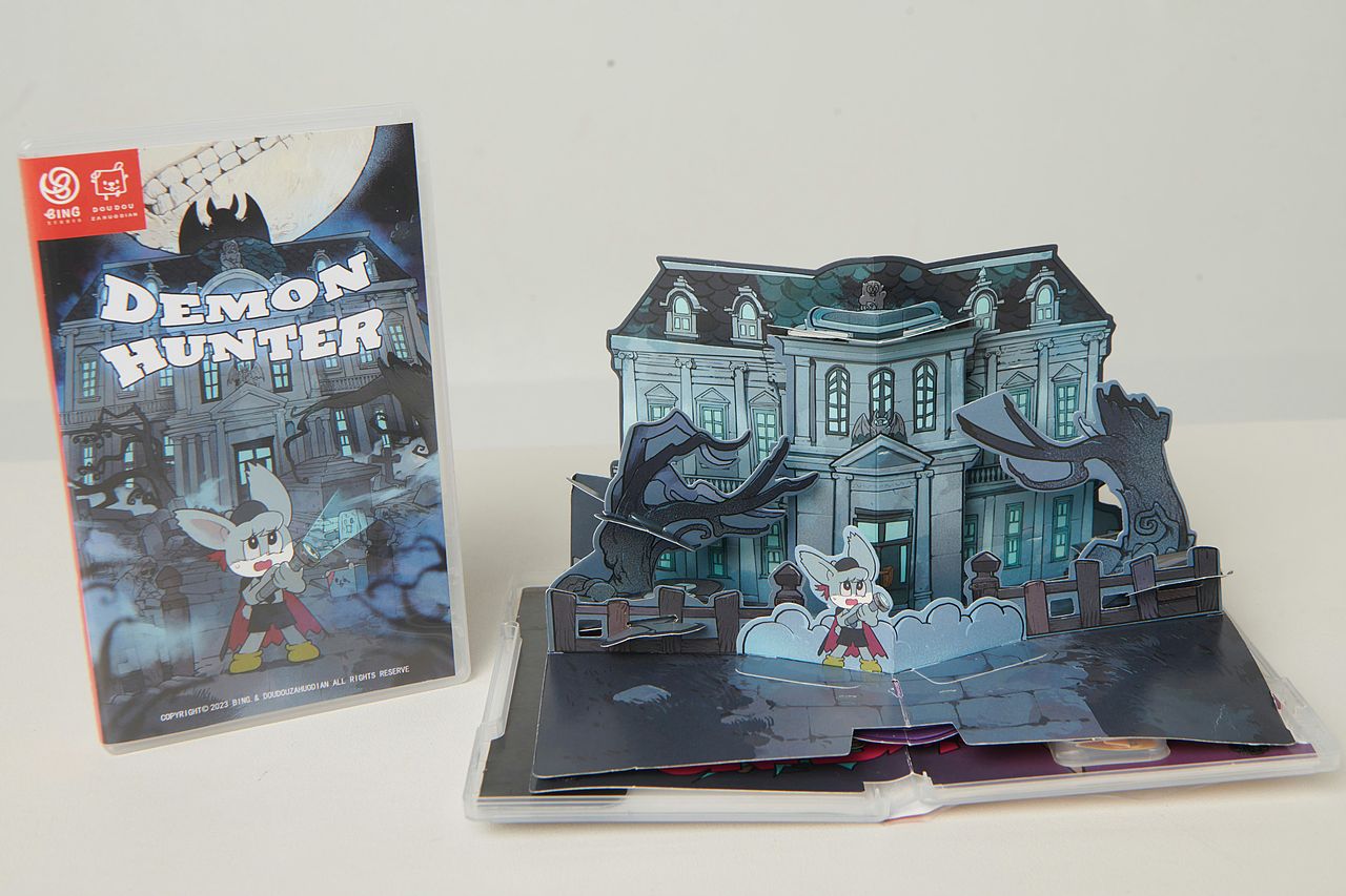 Demon Hunter 鬼屋冒险立体书（图ZMzU0NzMwMTA0） - 工艺品设计 - 站酷设计师做产品的吴师傅原创素材 - 站酷ZCOOL