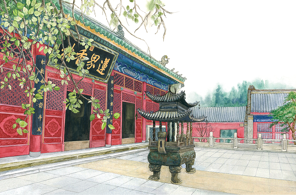 我画绘本《潭柘寺戒坛寺》出版了(完结)
