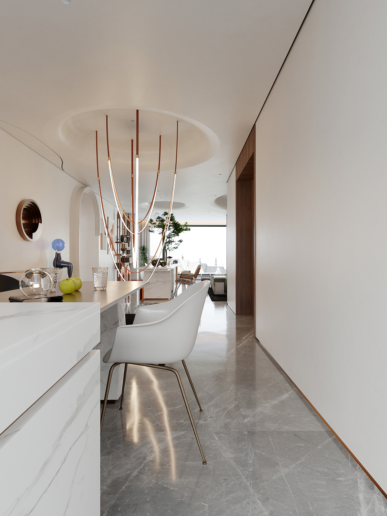 大平层|室内设计|效果图表现（图ZMzEwMTMwMjU2） - 家装设计 - 站酷设计师星海空间视觉表现原创素材 - 站酷ZCOOL