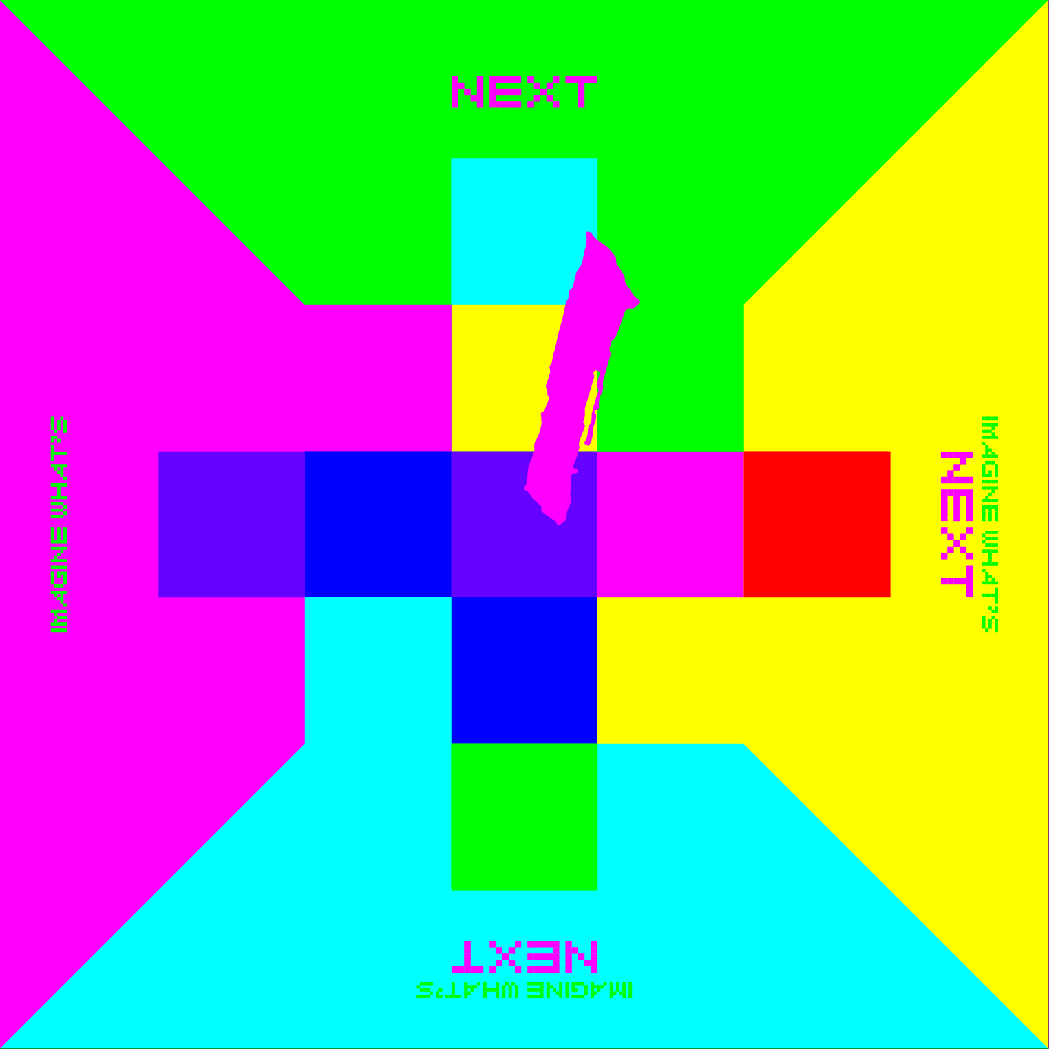 👾 🔷 IMAGINE WHAT'S NEXT 🤗 📐(图ZMzcwMDcxOTI0) - 海报 - 站酷设计师赛博闹宗原创素材 - 站酷ZCOOL
