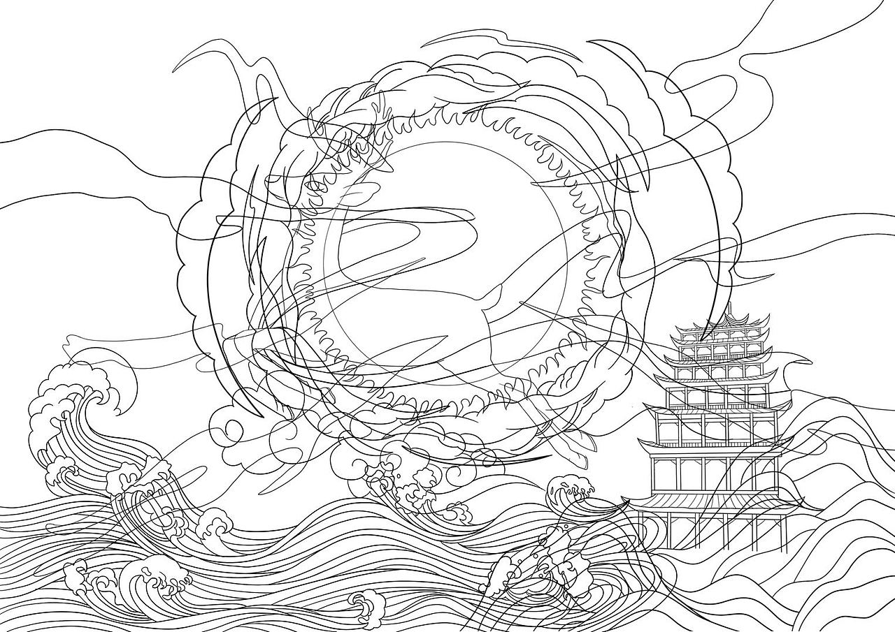 九色鹿（图ZMzI1MDkyMjc2） - 艺术插画 - 站酷设计师yicoo01原创素材 - 站酷ZCOOL