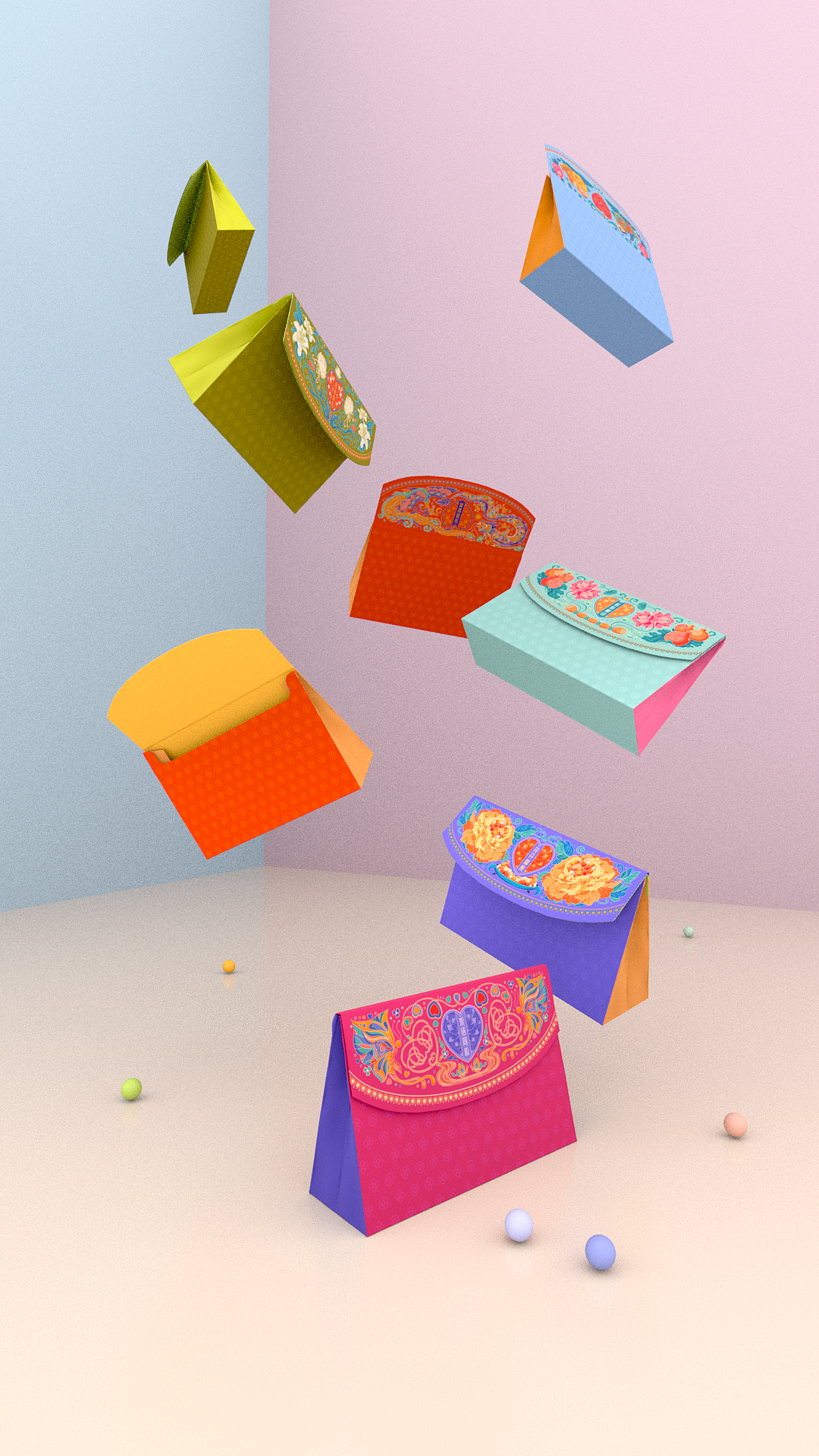 姻缘系列丨吉祥图案设计