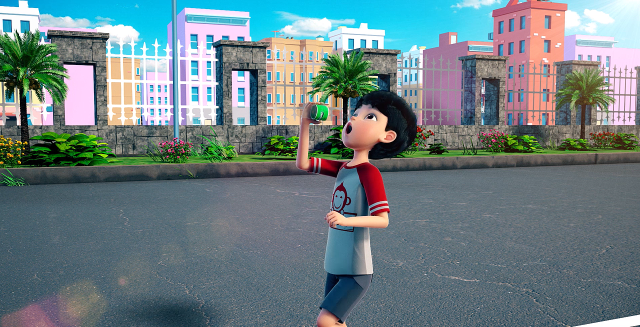 安全教育卡通三维动画——如何避免运动伤害③