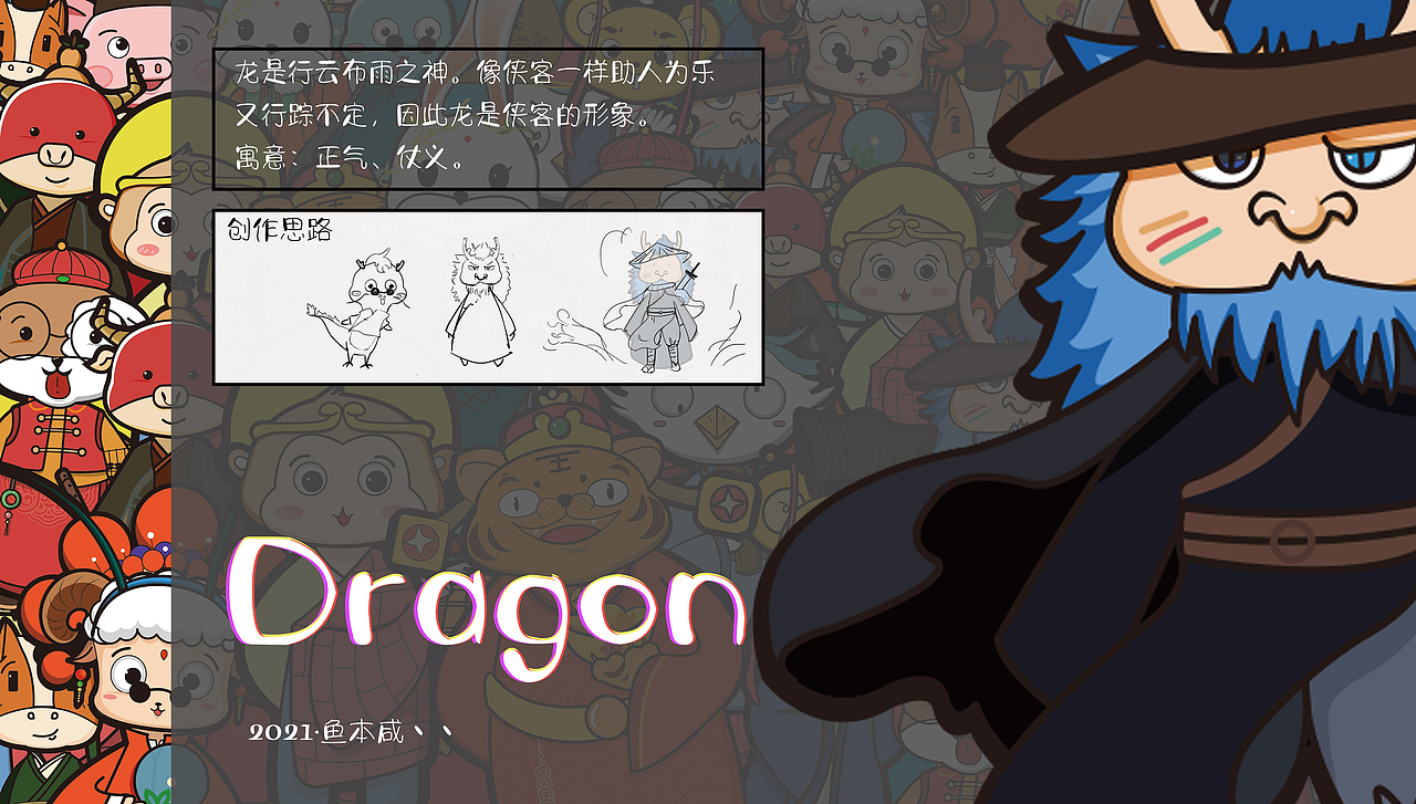 《十二生肖原创个性化IP》