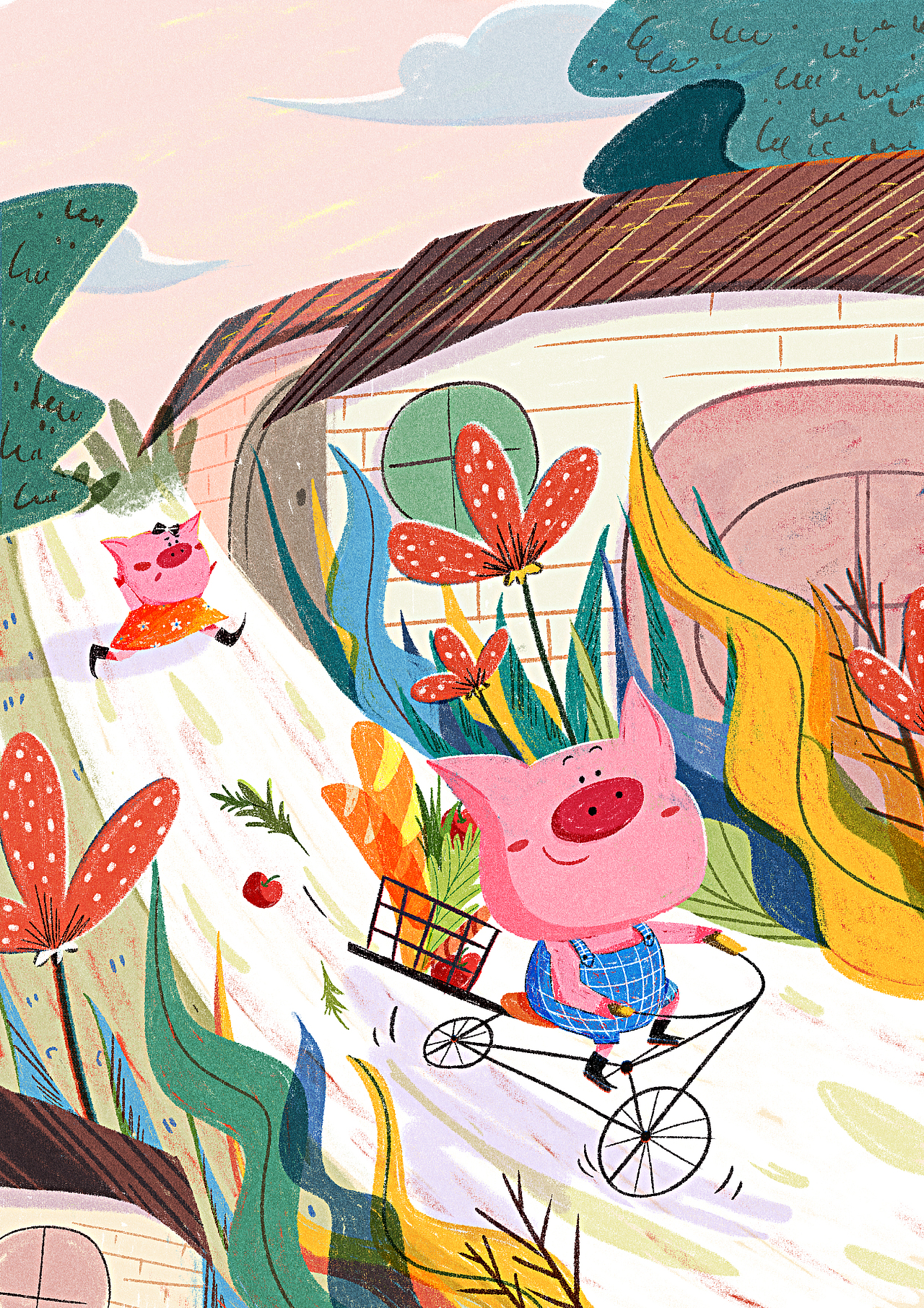 近期小动物插画合集（图ZMzI2MDQ3MDA0） - 绘本 - 站酷设计师爱画画的鱼籽兔原创素材 - 站酷ZCOOL