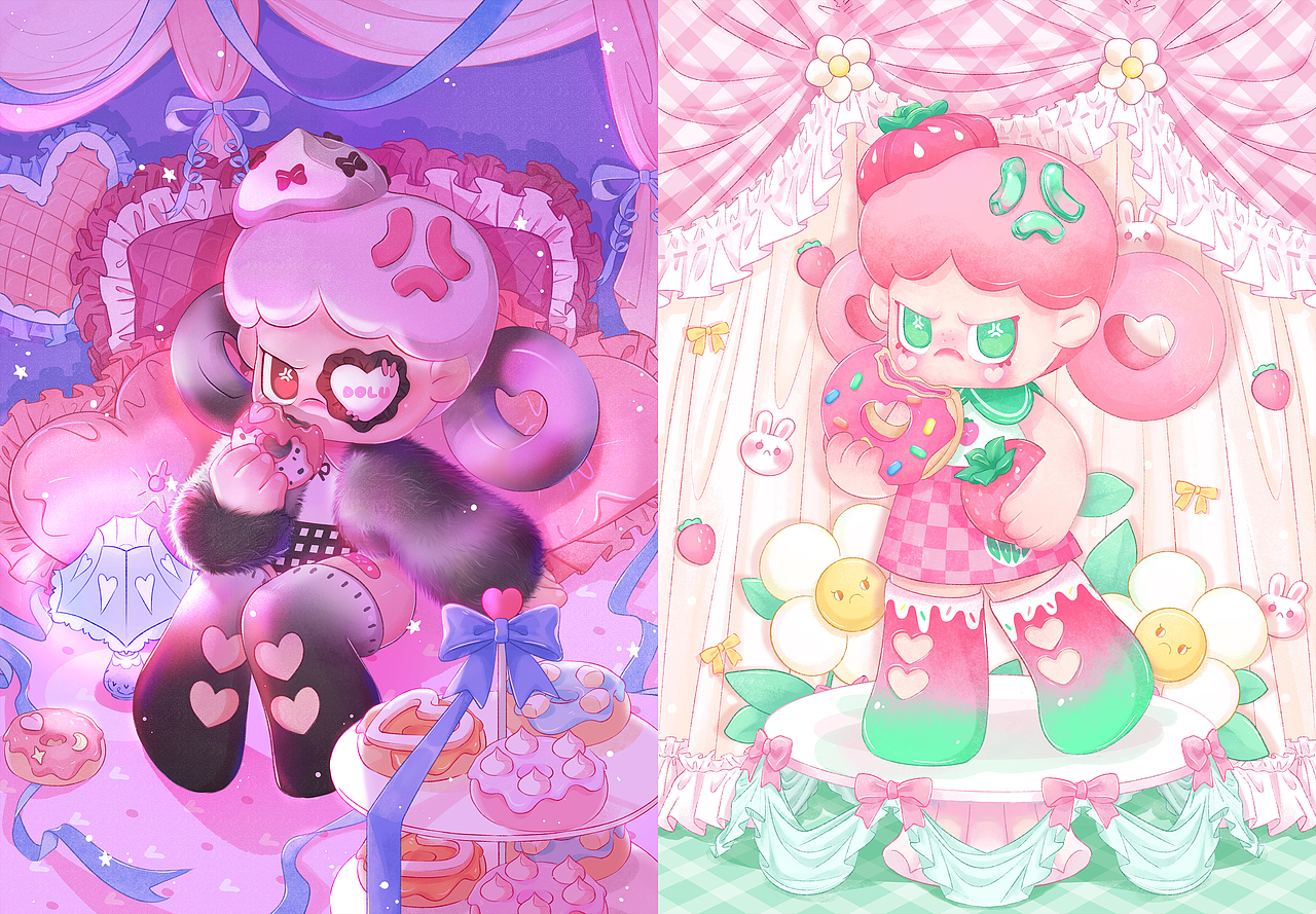 【商业插画】星期五罐头-DOLU（图ZMzE3NjUxMDQ0） - 商业插画 - 站酷设计师CoraDim_吉叽原创素材 - 站酷ZCOOL