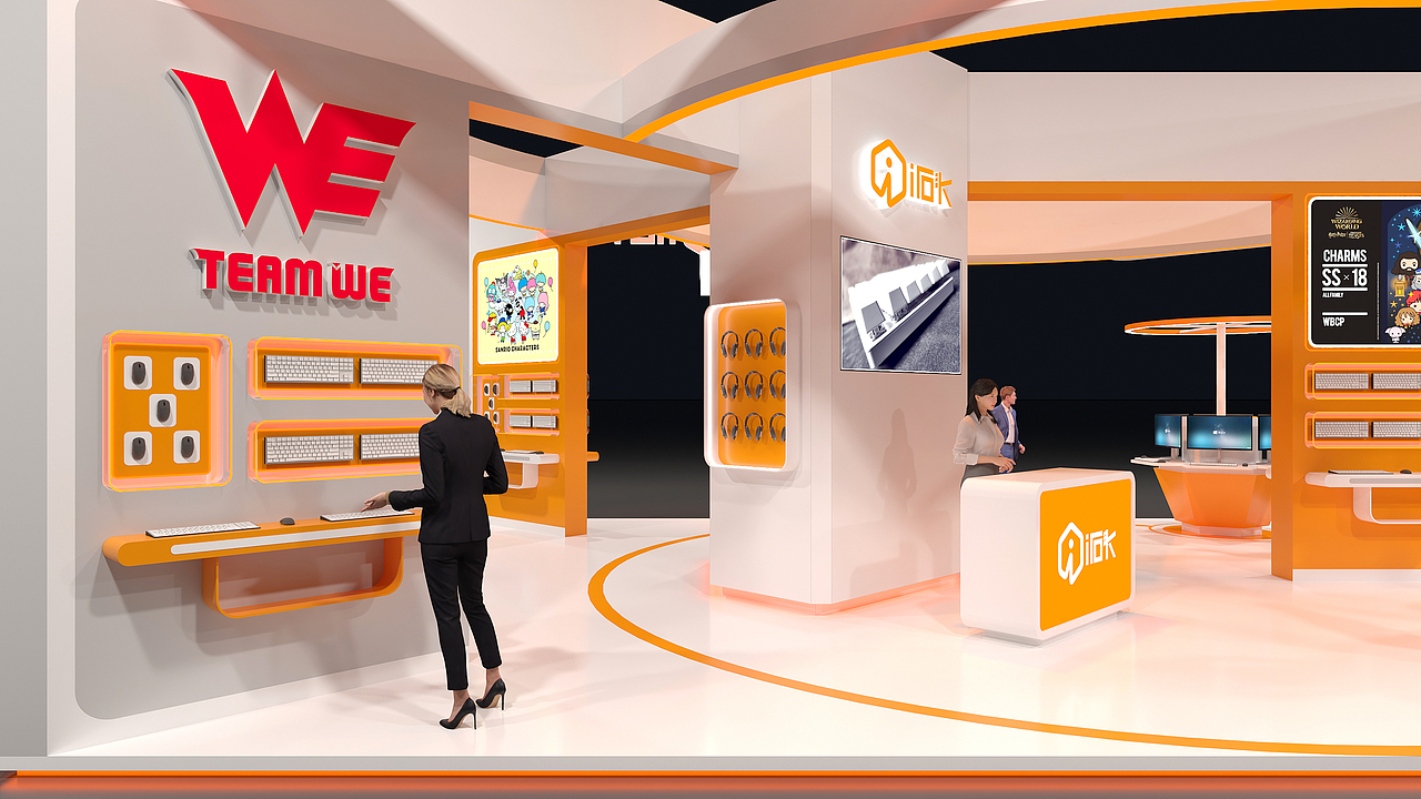 eSmart展览会艾石头展台方案（图ZMzYzNjU5MTY4） - 展陈设计 - 站酷设计师三石StoneWang原创素材 - 站酷ZCOOL