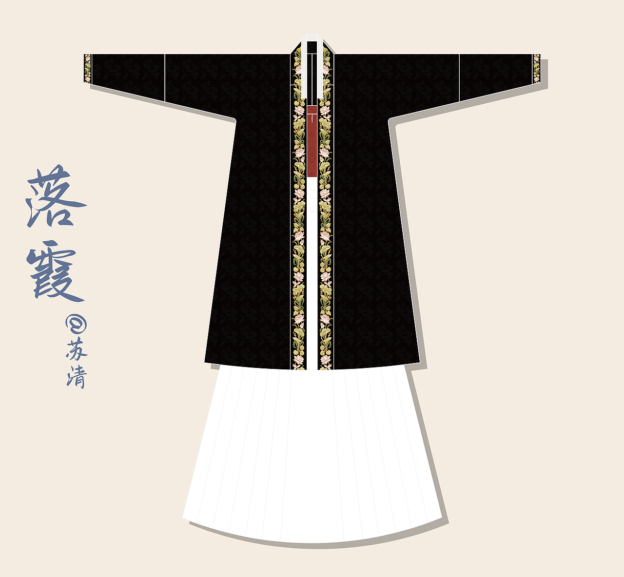 【复原汉服】落霞（图ZMzI1NjI4Mjky） - 传统/民族服饰 - 站酷设计师苏清姑娘原创素材 - 站酷ZCOOL