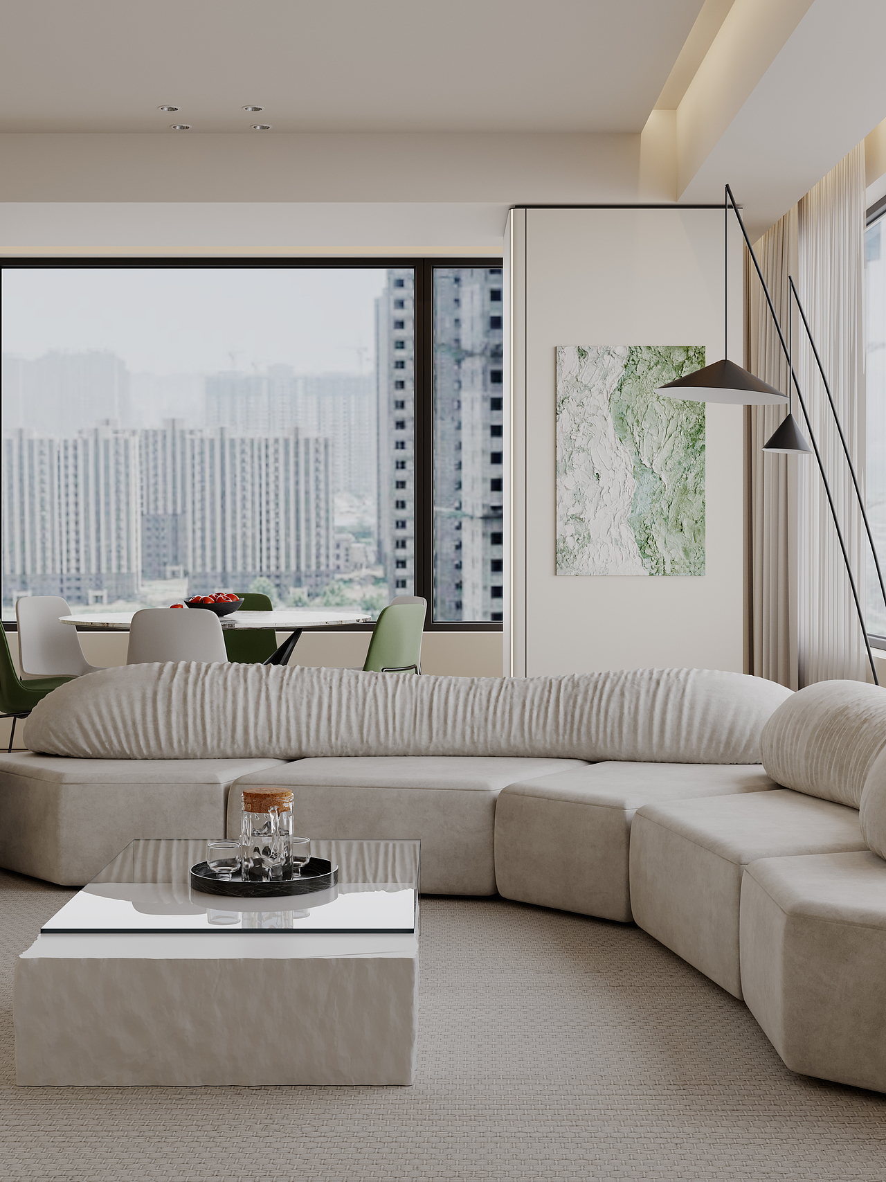 现代风格-未来效果图